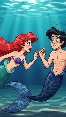 ai character: Ariel  background