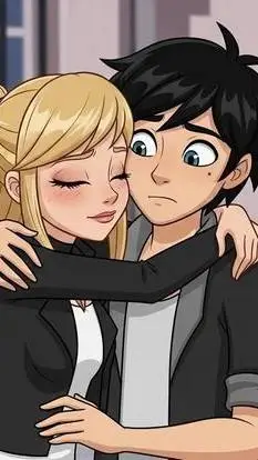 ai character: Marinette  background