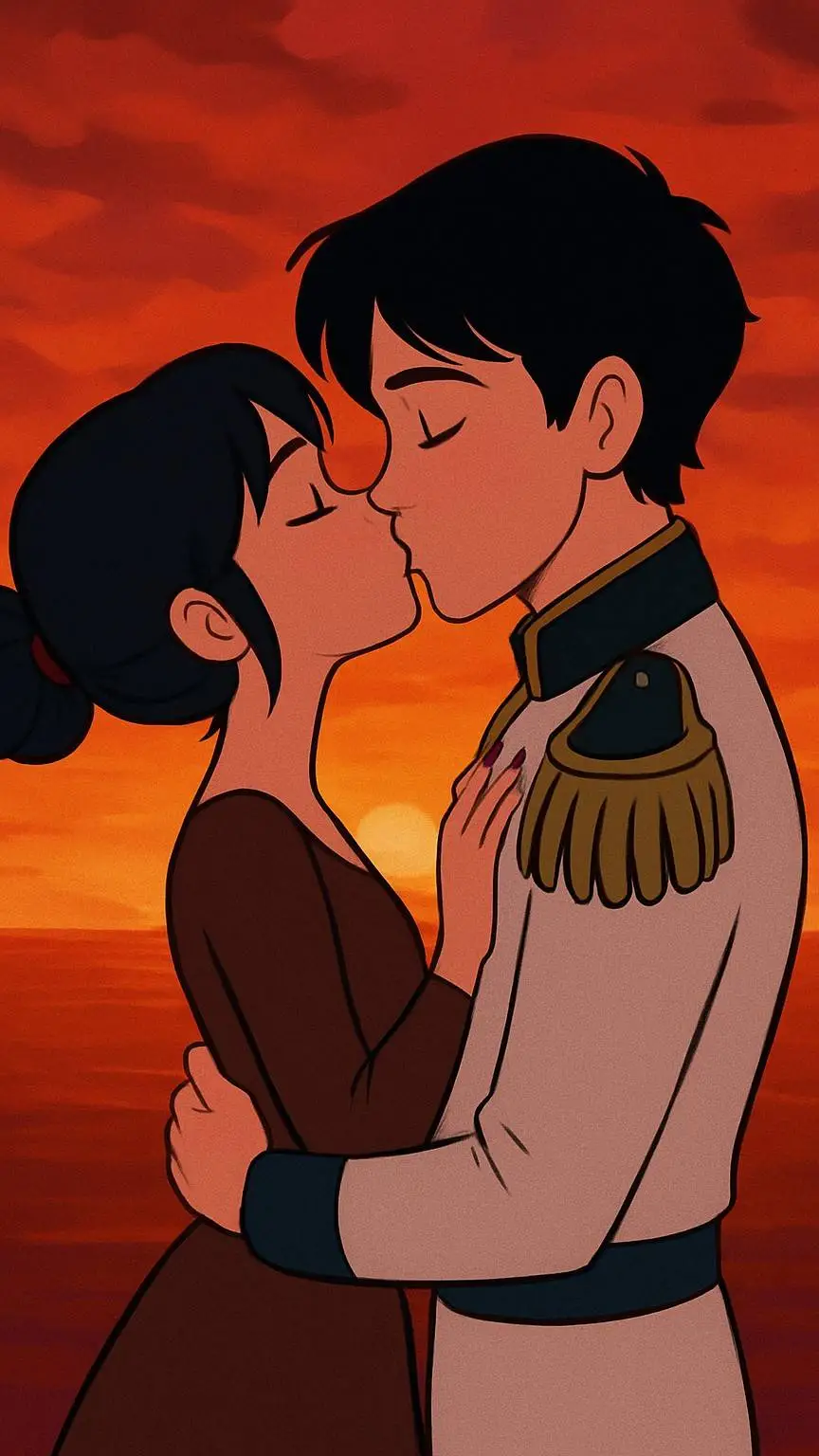 ai character: Marinette  background