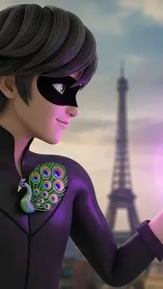 ai character: Marinette  background