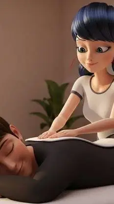 ai character: Marinette  background