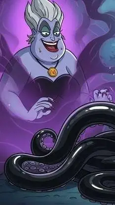 ai character: Ursula  background