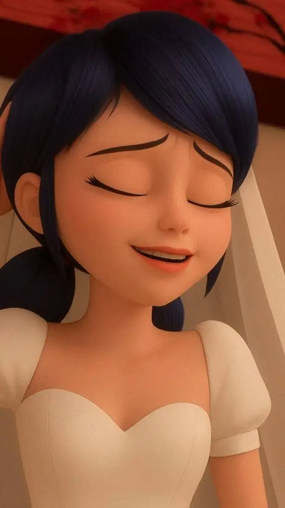 ai character: Marinette  background