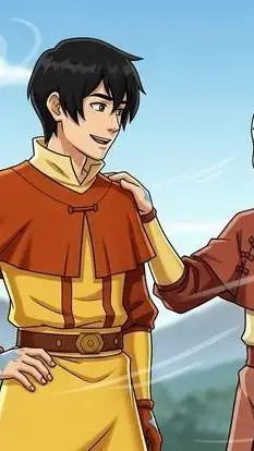 ai character: good friends background