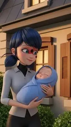 ai character: Marinette  background