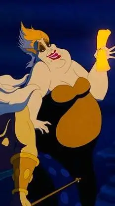 ai character: Ursula  background