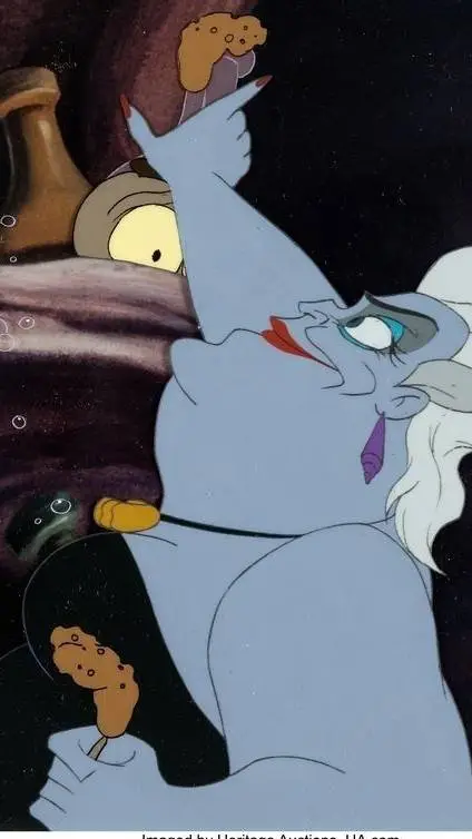 ai character: Ursula  background