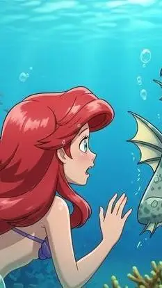 ai character: Ariel background