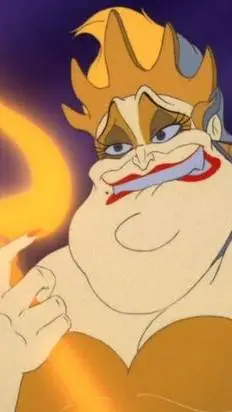 ai character: Queen Ursula  background