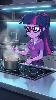 ai character: Sci-Twilight  background