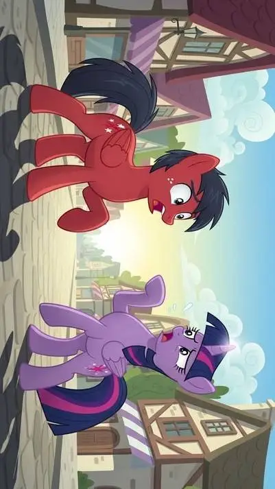 ai character: Twilight sparkle  background