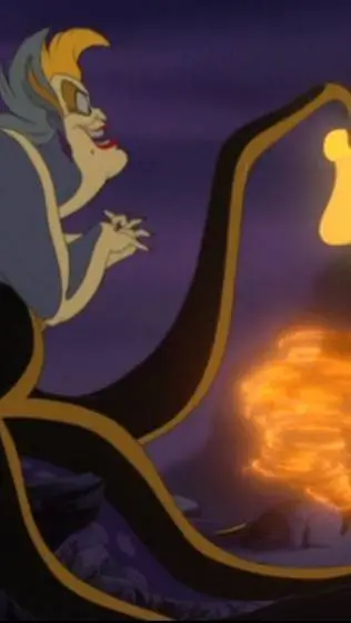 ai character: Ursula  background