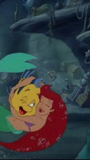 ai character: Ariel  background