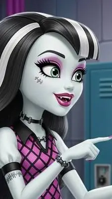 ai character: Frankie Stein  background