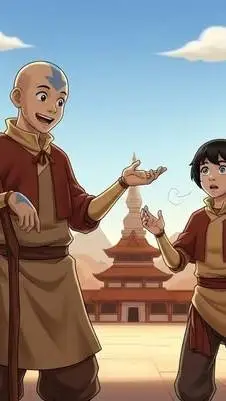 ai character: Aang background