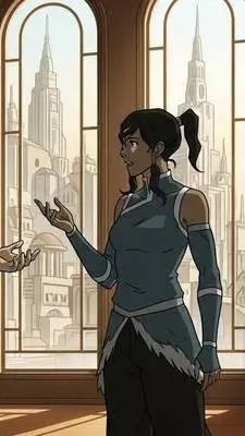 ai character: Korra  background
