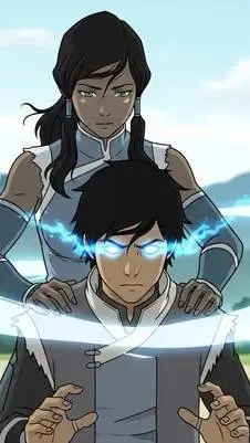 ai character: Korra  background