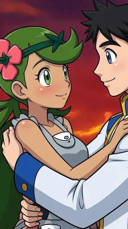 ai character: Mallow  background