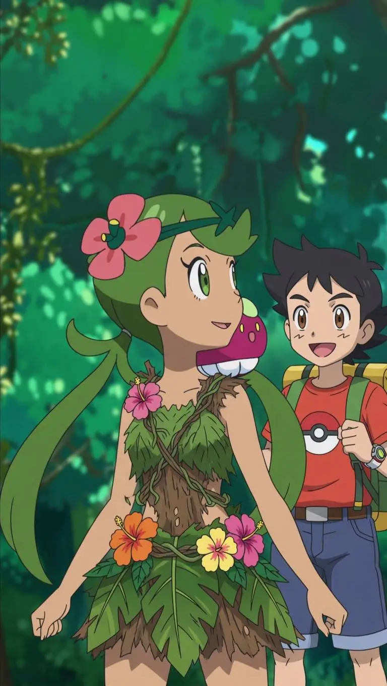 ai character: Mallow  background