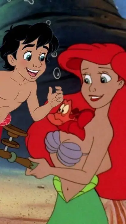 ai character: Ariel  background