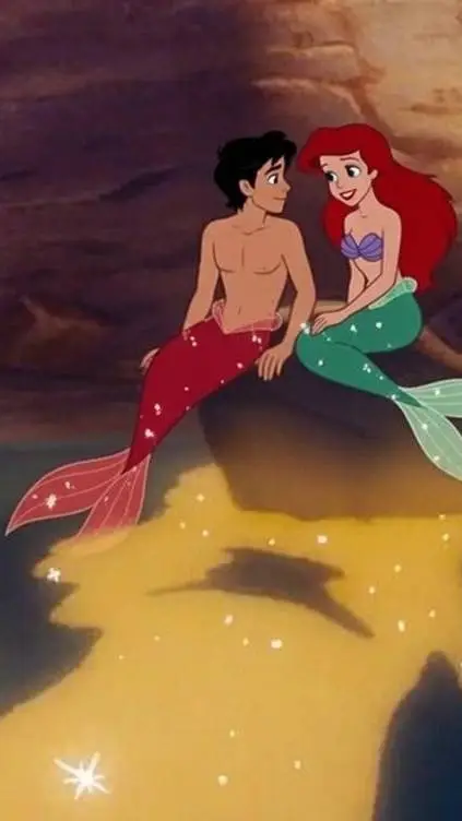 ai character: Ariel  background
