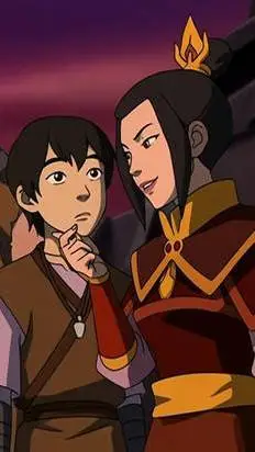 ai character: Azula  background
