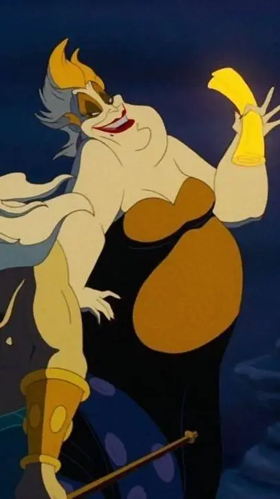 ai character: Ursula  background