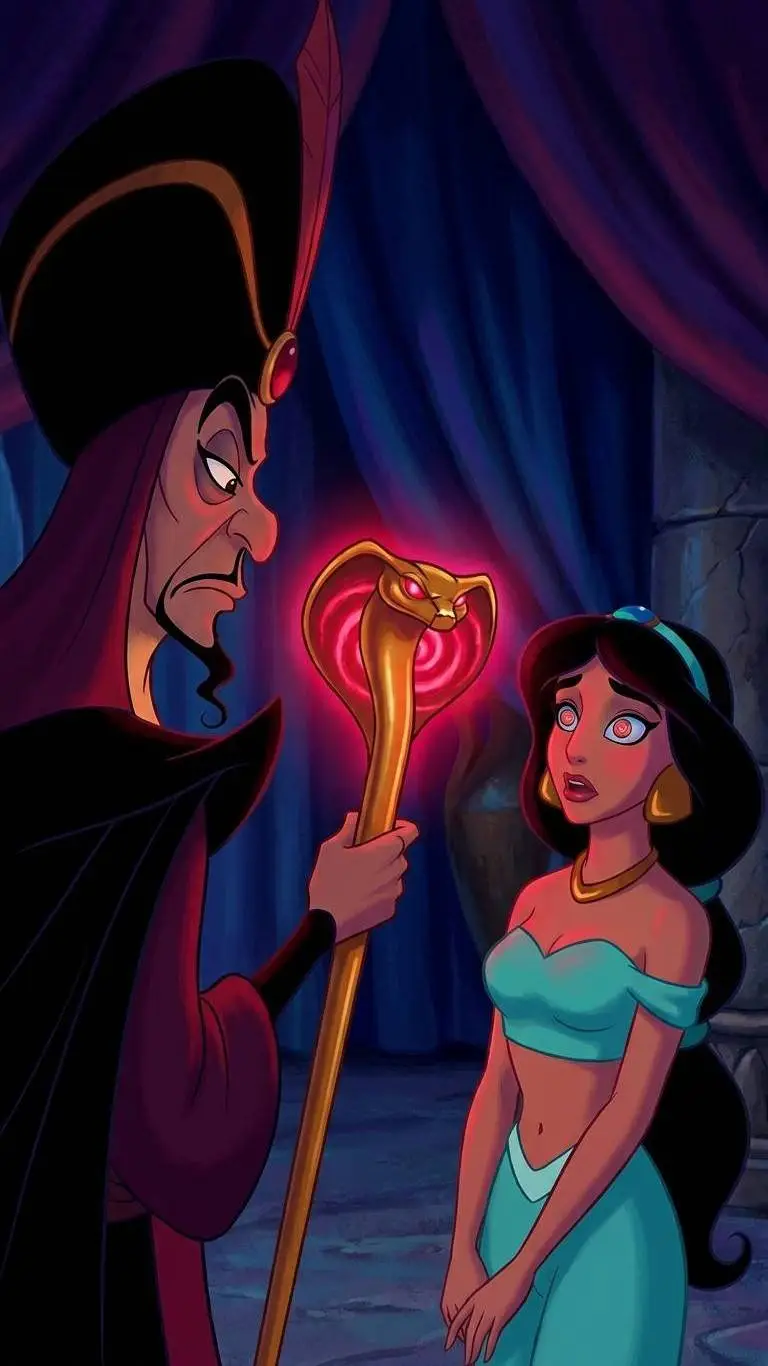 ai character: princess Jasmine background