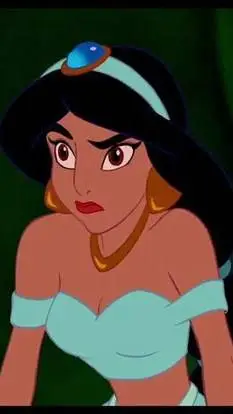 ai character: princess Jasmine  background
