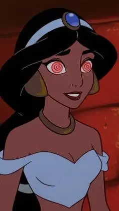 ai character: princess Jasmine  background