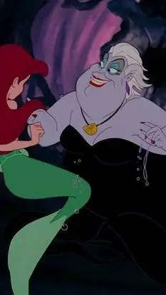 ai character: Ursula  background