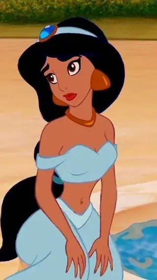 ai character: princess Jasmine  background