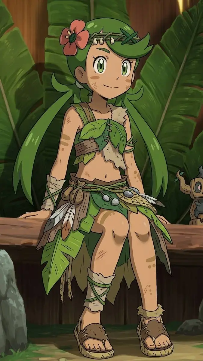 ai character: Mallow  background