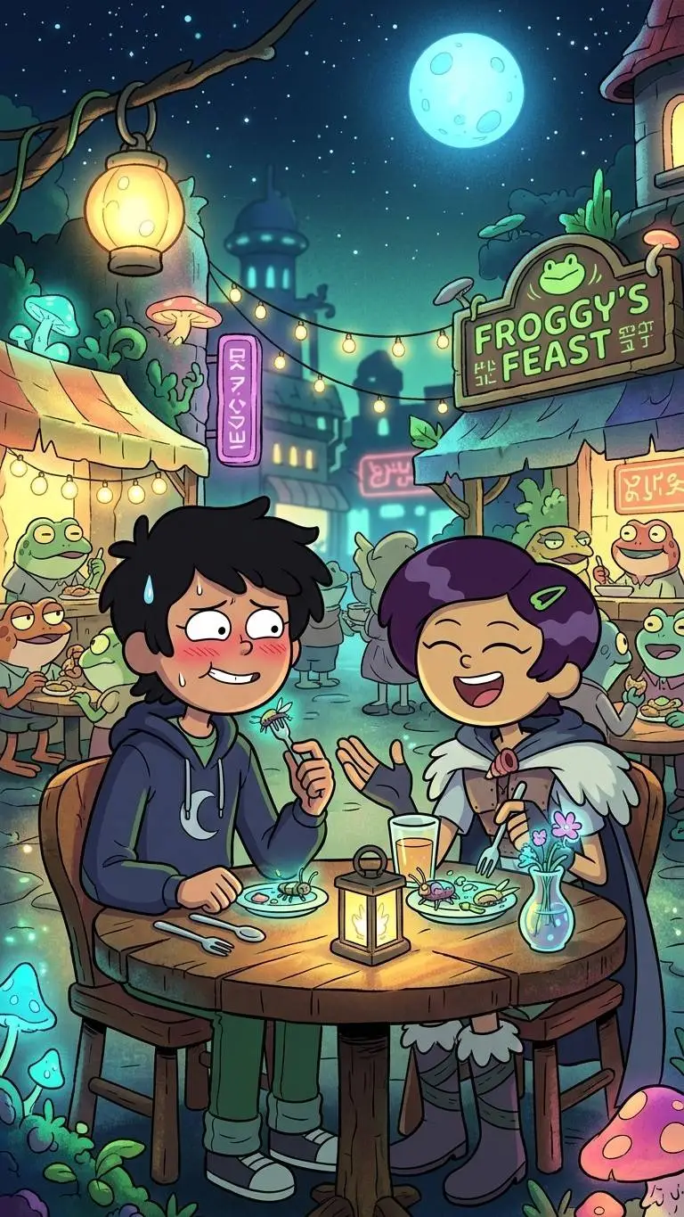 ai character: Marcy Wu  background