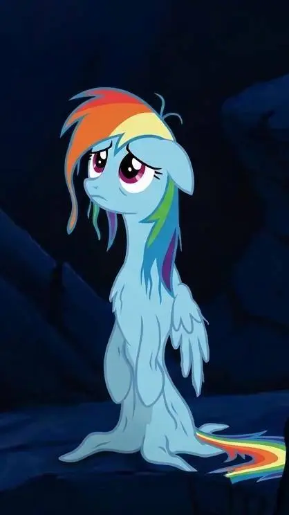ai character: rainbow dash background