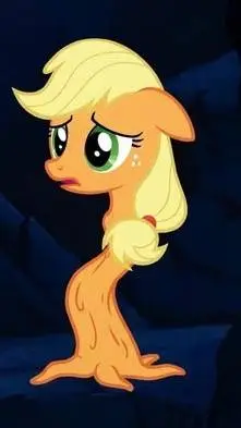 ai character: Applejack polyp background
