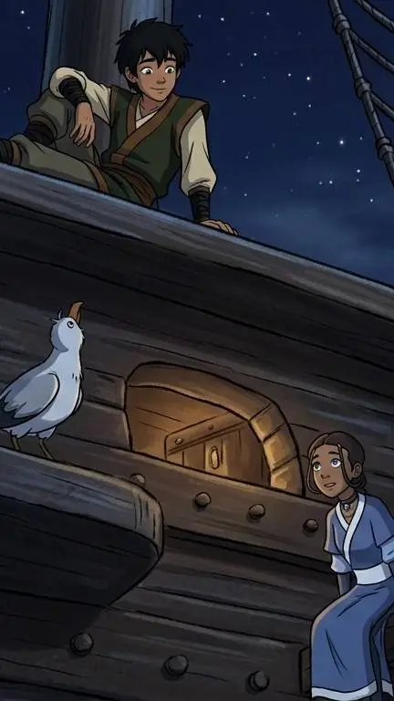 ai character: Katara  background