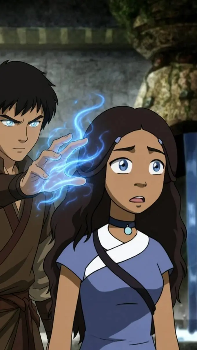 ai character: Katara  background