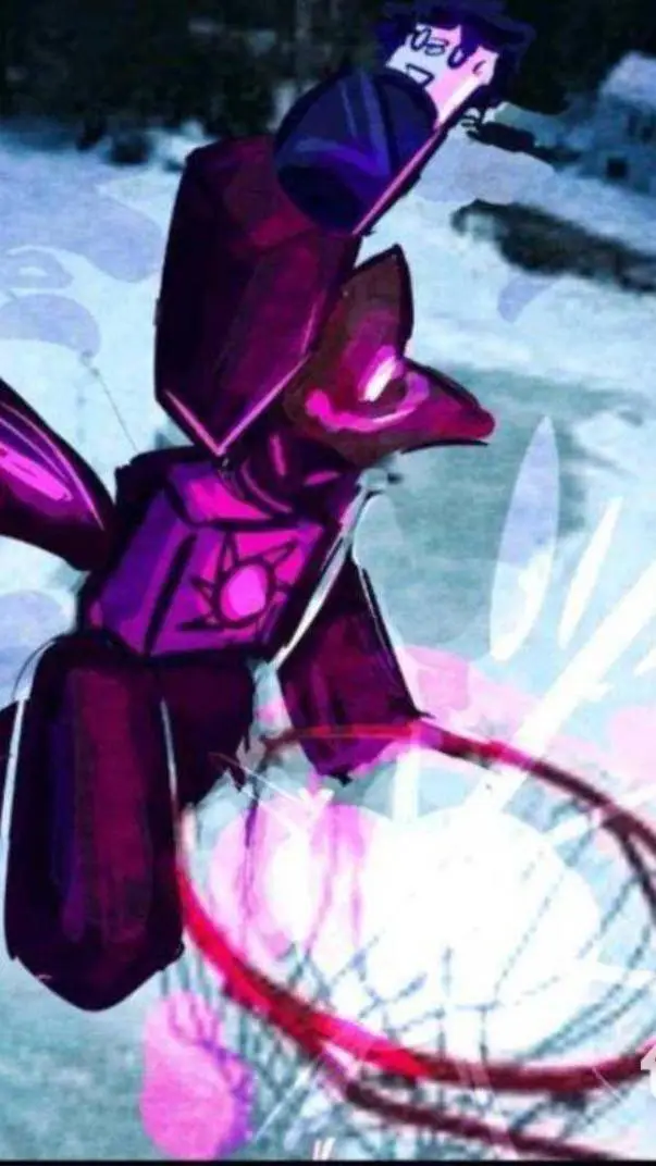 ai character: Azure background