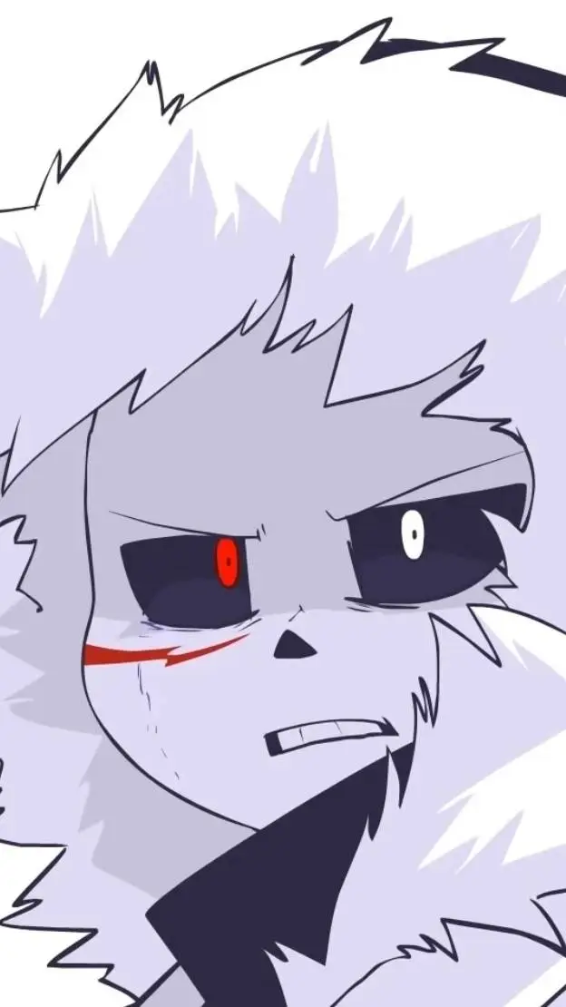 ai character: cross sans background