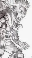 ai character: bakugo  background