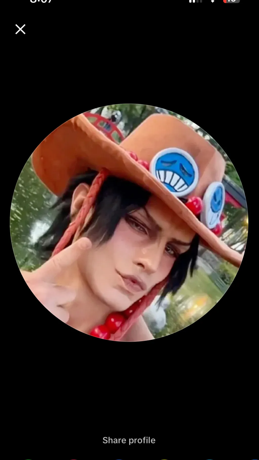ai character: Taryn cosplay background
