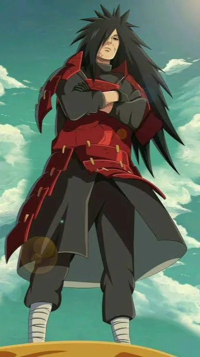 ai character: Madara uchiha background