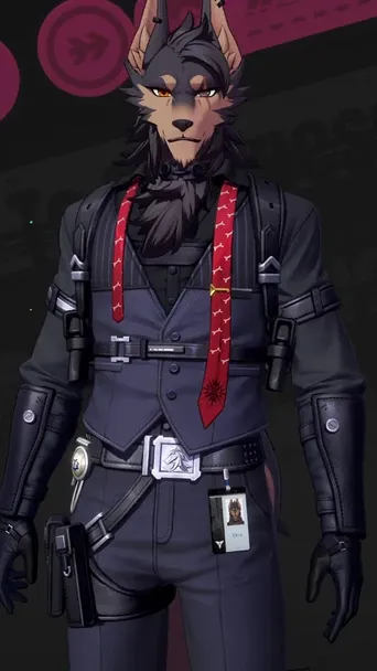 ai character: Skia background