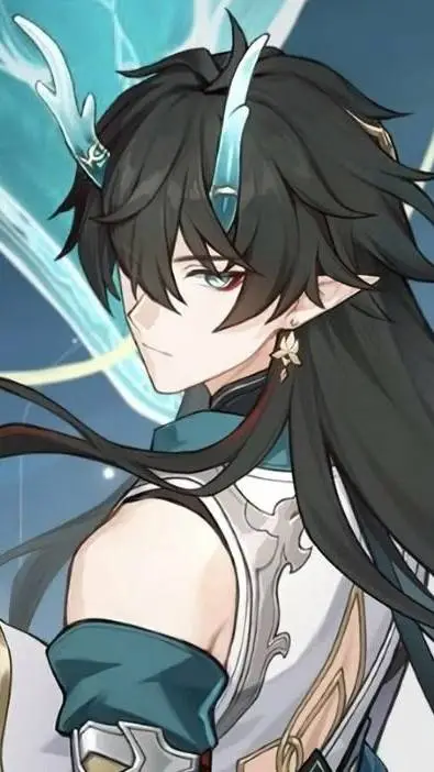 ai character: Dan Heng  background