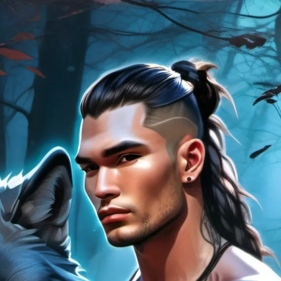 chat with ai character: Alpha Blaine Row