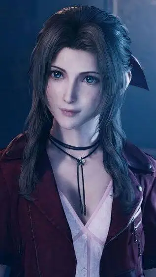 ai character: Aerith Gainsboroug background
