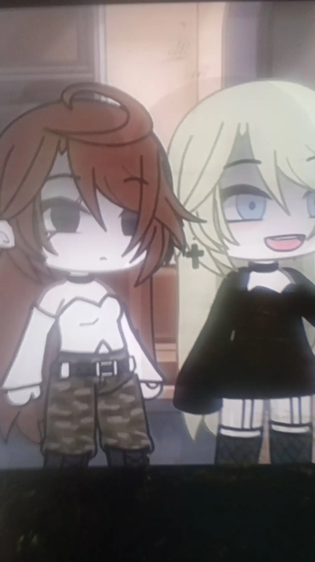 ai character: rose and Emily  background
