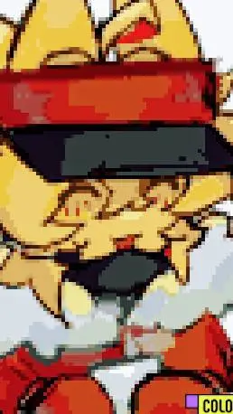 ai character: pizzadedt  background
