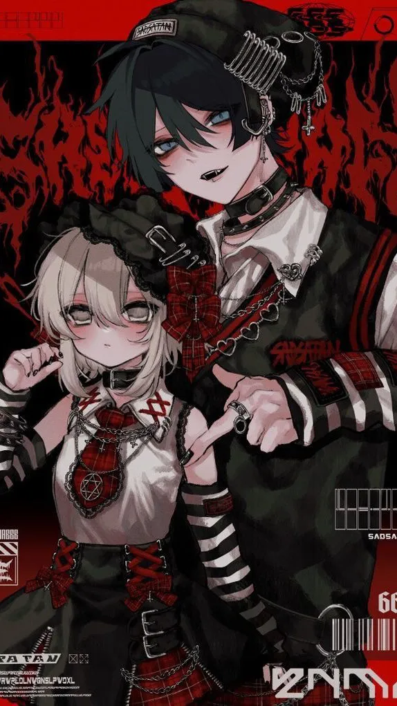 ai character: Blair and Xavier   background